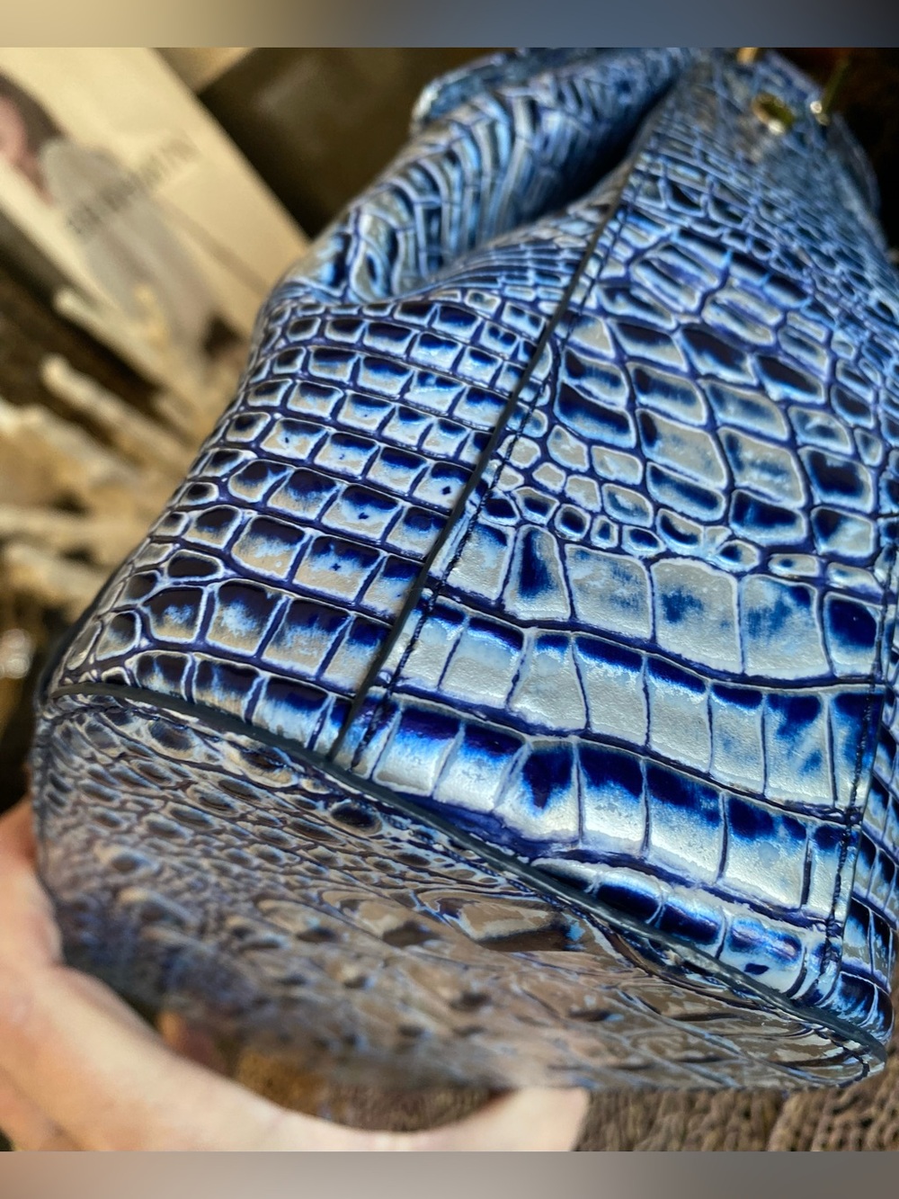 ๐๐Coastal Blue Odysea BRAHMIN MARGO Crossbody - Picture 14 of 16
